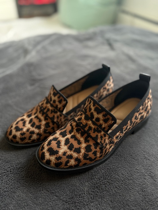 Kelly & Katie Shoes - Kelly & Katie Leopard Print Loafers Flats Size 6.5